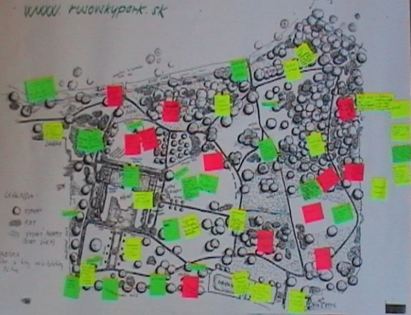 Skutocna planovacia mapa