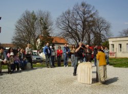 Slávnostné odovzdávanie parčíka Rusovčanom
